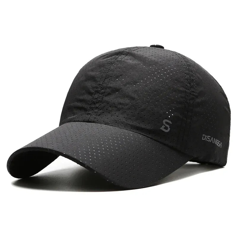 Quick-Dry Breathable Running Cap – Lightweight Outdoor Sun Baseball Hat