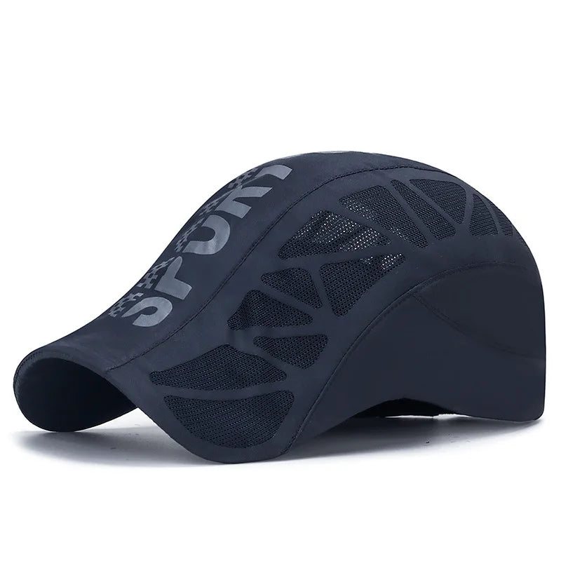 Men’s Mesh Sports Cap – Breathable Quick-Dry Outdoor Sun Hat