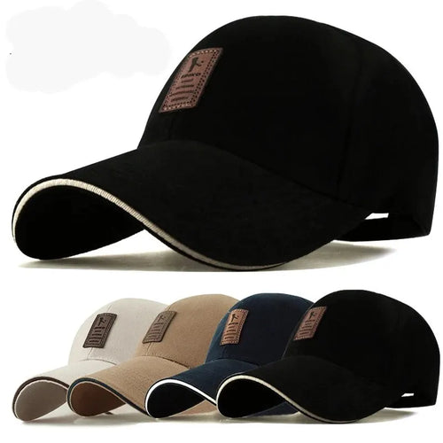 Men’s Cotton Baseball Cap – Casual Sports Sun Protection Hat