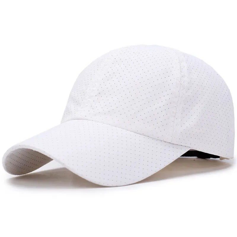 Unisex Mesh Baseball Cap – Breathable Sun Protection Korean Style Hat