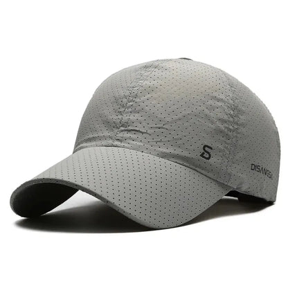 Quick-Dry Breathable Running Cap – Lightweight Outdoor Sun Baseball Hat