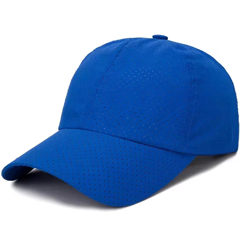 Unisex Mesh Baseball Cap – Breathable Sun Protection Korean Style Hat